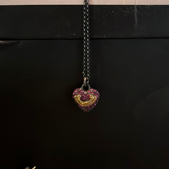 Juicy Couture Jewelry - Authentic Juicy Couture Heart Necklace and matching earrings